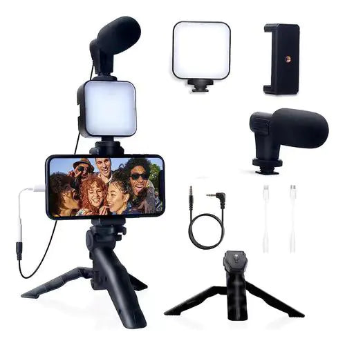 Multifunctional Desktop Beauty Led Light with Microphone