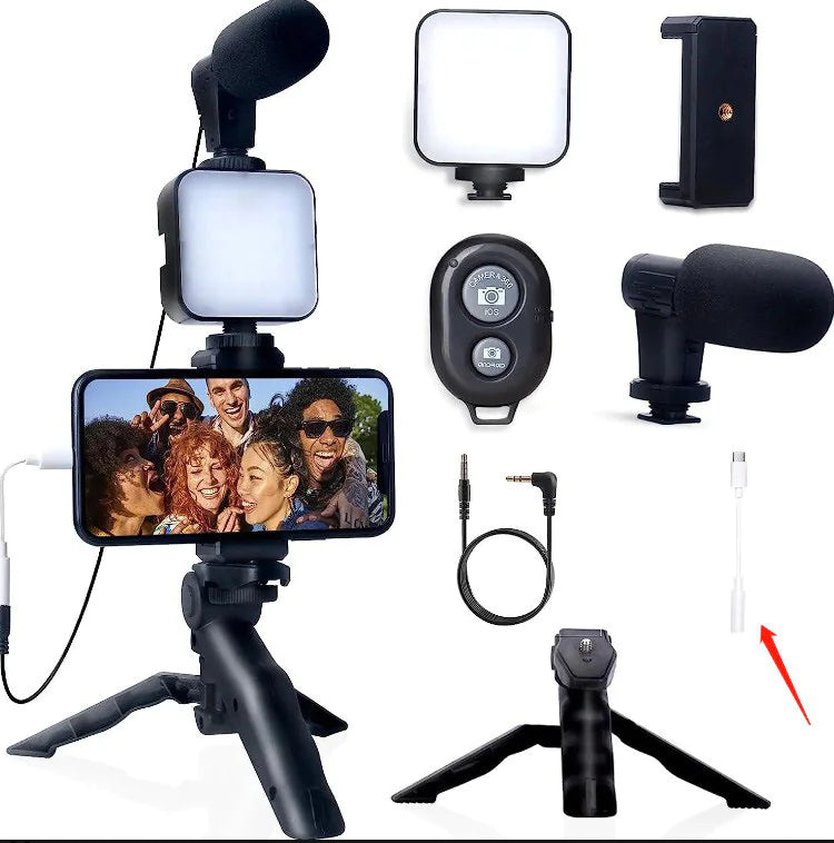 Multifunctional Desktop Beauty Led Light with Microphone