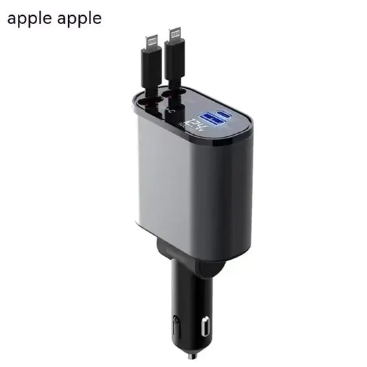 Car Smart Retractable Fast-Charger