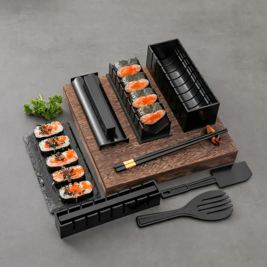 11-Piece Professional Non-Stick Sushi Making Kit